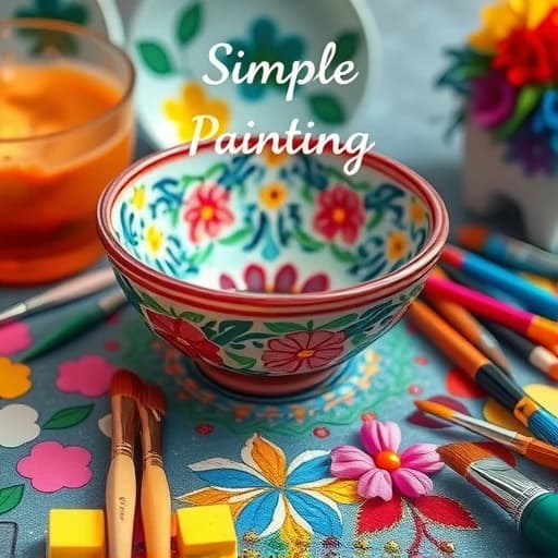 Simple Bowl Painting Ideas featured image