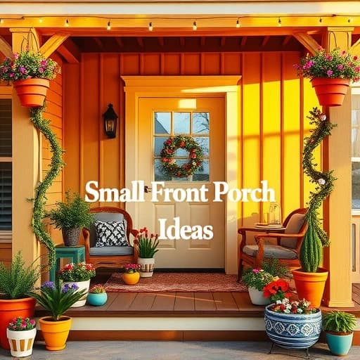  Small Front Porch Ideas featured image