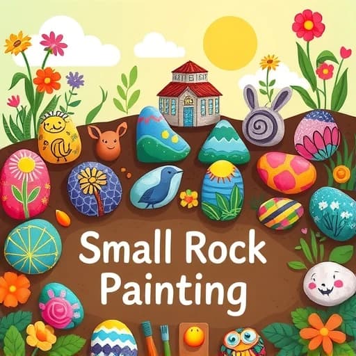 Small Rock Painting Ideas featured image