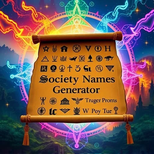 Society Names Generator featured image