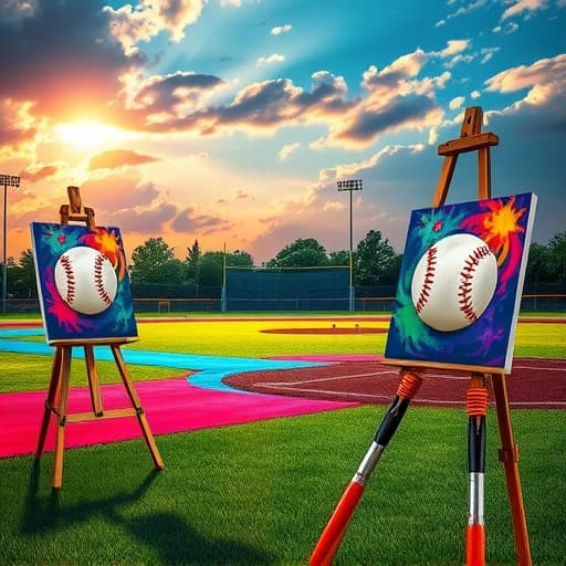 Softball Painting Ideas featured image