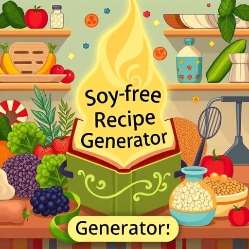 Soy Free Recipe Generator featured image