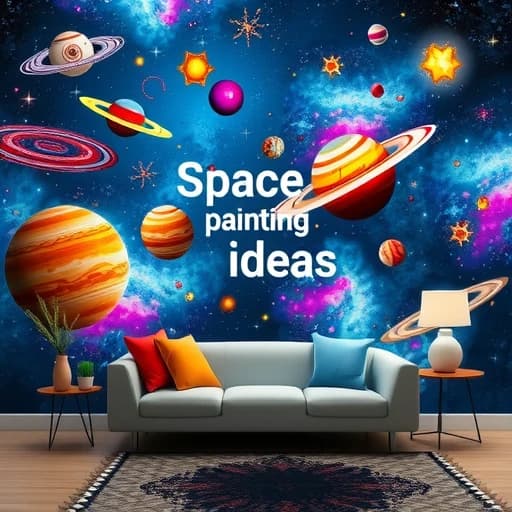 Space Wall Painting Ideas featured image