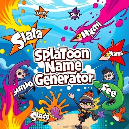Splatoon Name Generator featured image