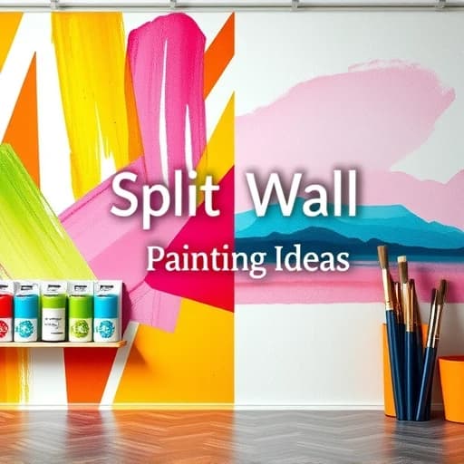 Split Wall Painting Ideas featured image