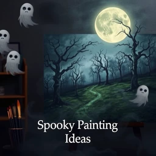Spooky Painting Ideas featured image