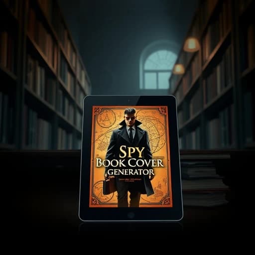 Spy Book Cover Generator featured image