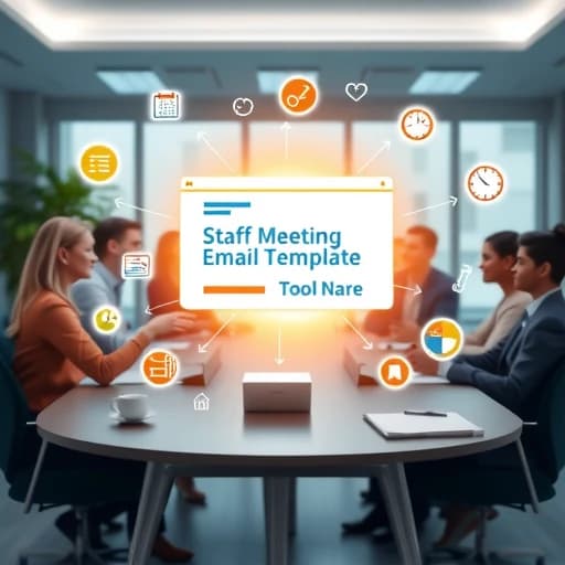 Staff Meeting Email Template featured image