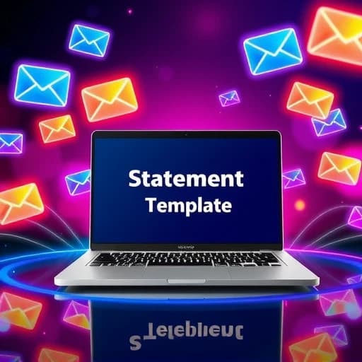 Statement Email Template featured image