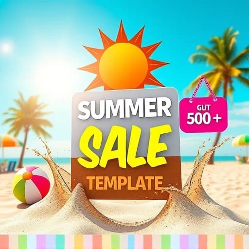 Summer Sale Email Template featured image