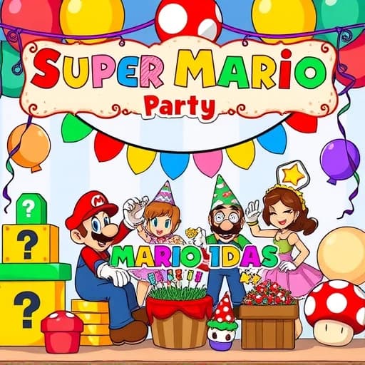 Super Mario Bros Party Ideas featured image
