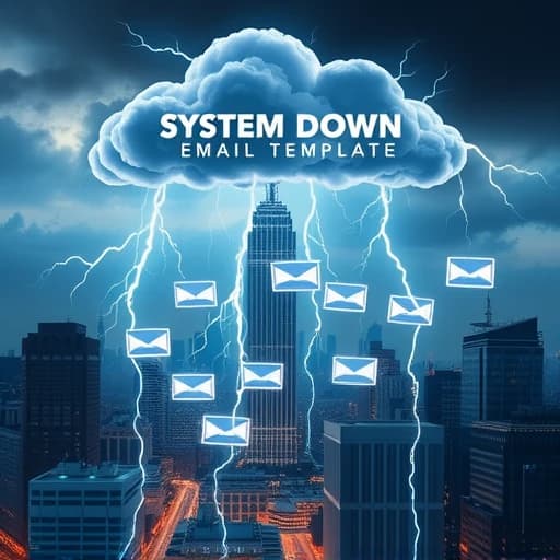 System Down Email Template featured image