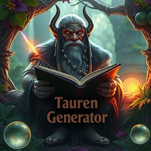 Tauren Name Generator featured image