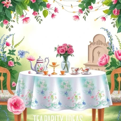 Tea Party Ideas For Adults featured image