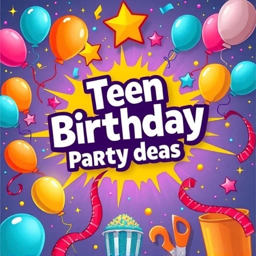 Teen Birthday Party Ideas featured image