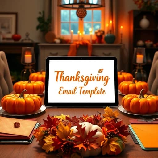 Thanksgiving Email Template featured image