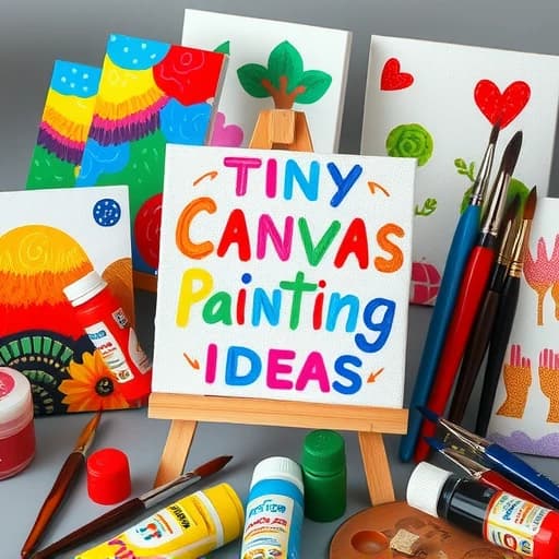Tiny Canvas Painting Ideas featured image