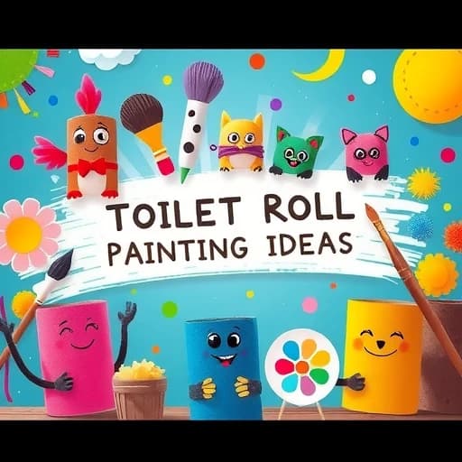 Toilet Roll Painting Ideas featured image