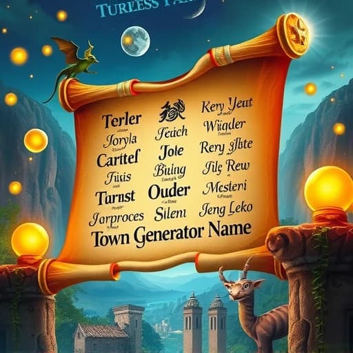 Town Generator Name featured image