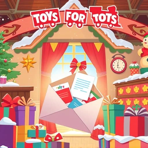 Toys for Tots Email Template featured image