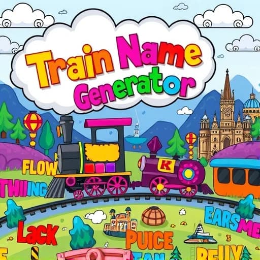 Train Name Generator featured image