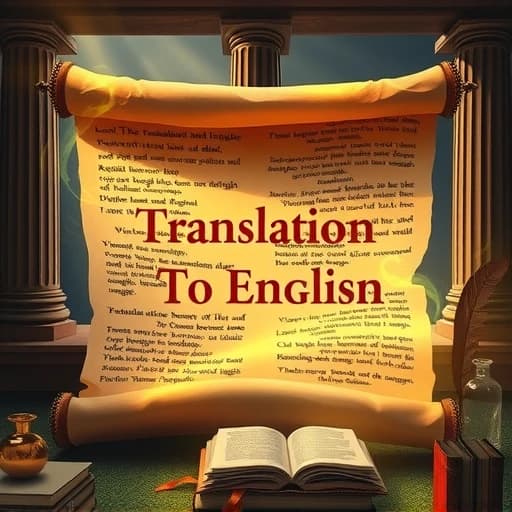 Translation Latin to English featured image