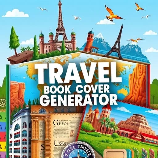 Travel Book Cover Generator featured image