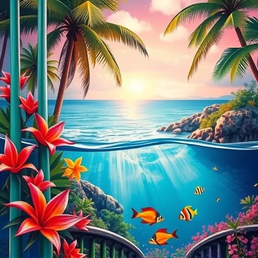 Tropical Wall Painting Ideas featured image