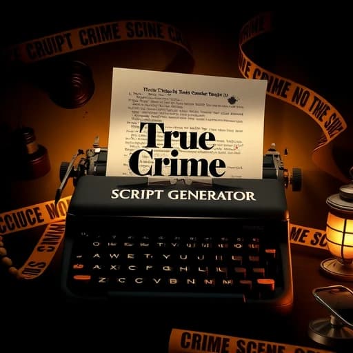 True Crime Script Generator featured image