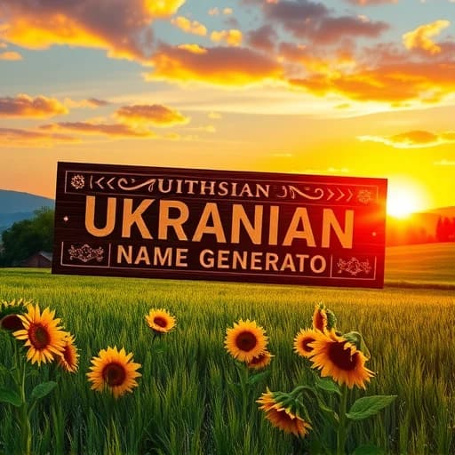 Ukrainian Name Generator featured image