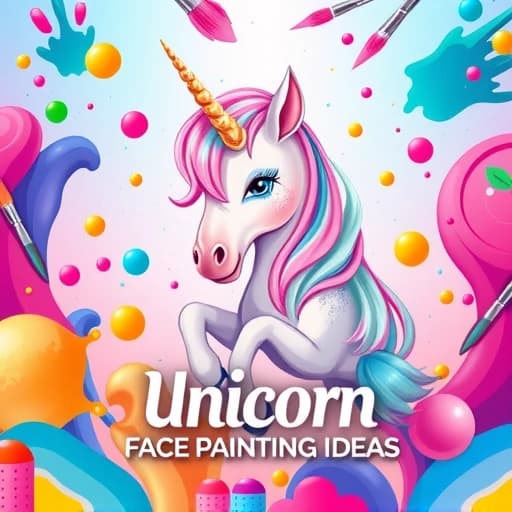 Unicorn Face Painting Ideas featured image
