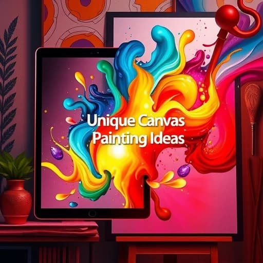 Unique Canvas Painting Ideas featured image