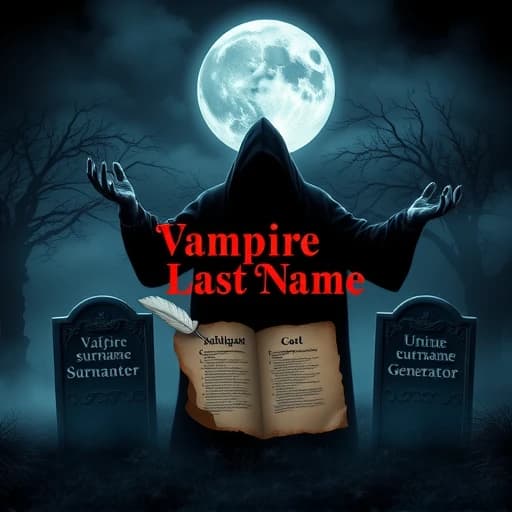 Vampire Name Generator DND featured image