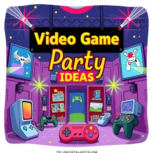 Video Game Party Ideas featured image