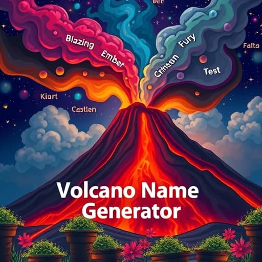Volcano Name Generator featured image