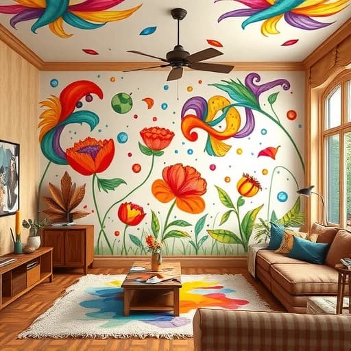  Wall Painting Ideas at Home featured image