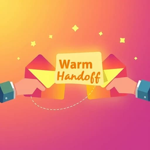 Warm Handoff Email Template featured image