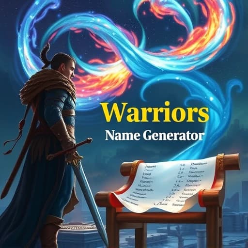 Warriors Name Generator featured image