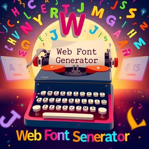  Web Font Generator featured image
