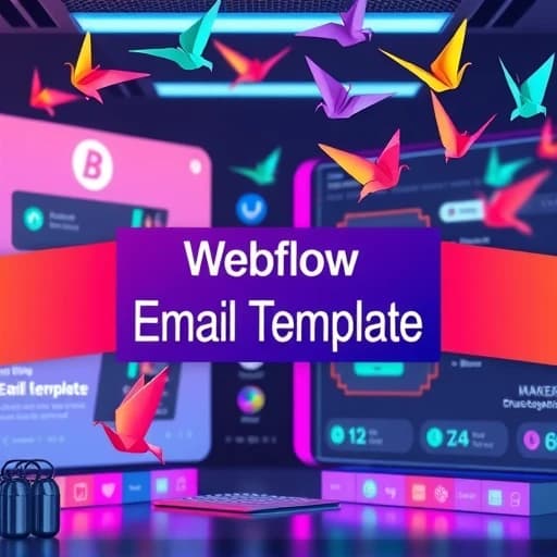 Webflow Email Template featured image