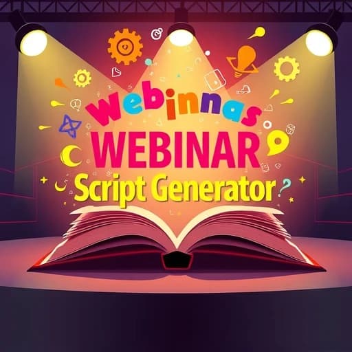  Webinar Script Generator featured image