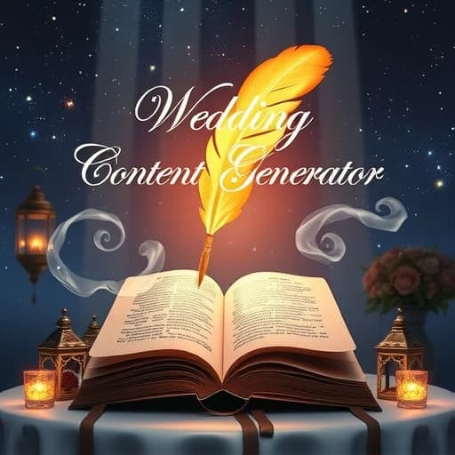 Wedding Content Generator featured image