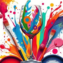  Wine Glass Painting Ideas icon