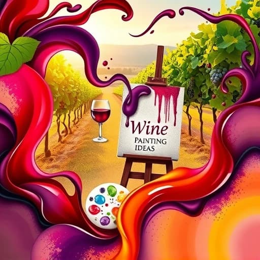 Wine Painting Ideas featured image