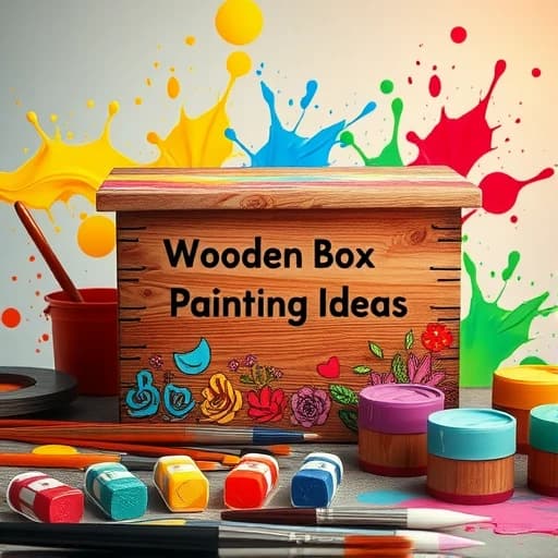 Wooden Box Painting Ideas featured image