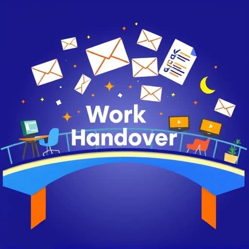 Work Handover Email Template featured image