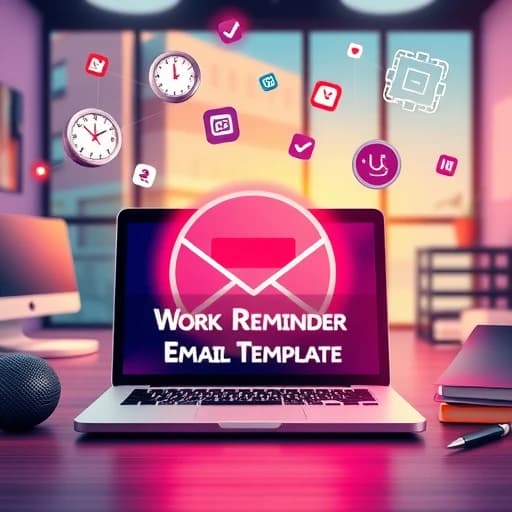 Work Reminder Email Template featured image