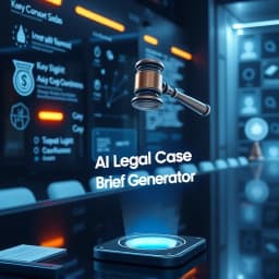 AI Legal Case Brief Generator icon