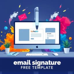 Email Signature Free Template icon