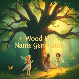 Female Wood Elf Name Generator icon